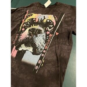 The Mountain Dean Russo 2015 Pit Bull Dog Animal Art T-Shirt 2XL Adoption RARE